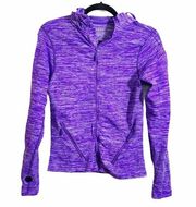 Yelete Purple Athletic Zip Up