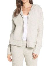 UGG Australia Kyleigh Full Zip Up Hoodie Driftwood Small Plush Cozy Neutral