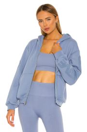 X  Zip Up Hoodie In Capri