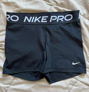 Dri-Fit Pro Spandex Shorts 3” Black