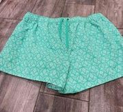 Lauren James Green Baggy Shorts Size XL