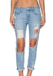 Lovers + Friends Ezra Skinny Boyfriend Jean In Solana Women’s 26