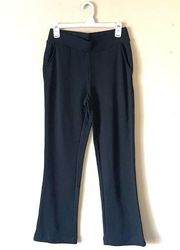 DENIM & CO | Black Fleece Jogger Pants Sz S