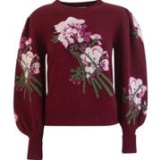 Gucci floral-intarsia Wool Jumper size S