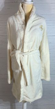 Cream Off White Color Ladies Robe One Size Fits All