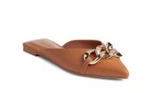 💕NORDSTROM OPEN EDIT💕 Kristin Pointed Toe Mule ~ Tan Mocha 8.5 NWOT