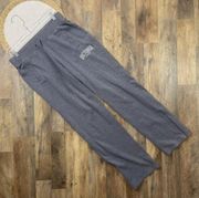 Victorias Secret Sport Gray Straight Leg Sweatpants Zip Hem Size Small