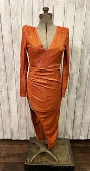 Bae Burnt Orange Dress