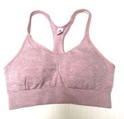 Yogalicious lavender strappy racer back bra M