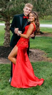 Let’s Red Prom Dress 