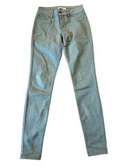 SALE Blue spice olive skinny pant size 0