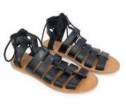 Urban Outfitters  Honey Leather Gladiator Sandal 6