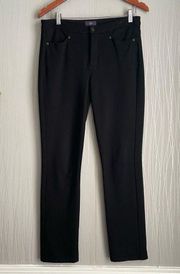 NYDJ Lift Tuck Size 6 Black Skinny Stretch Pants Style #11466