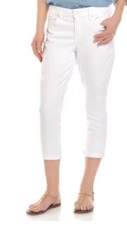 White Skinny Ankle Jeans