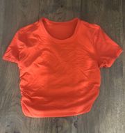 orange shirt