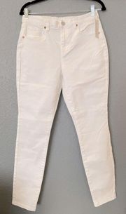 NWT Blank NYC Bond Mid Rise Skinny Jeans Vodka Soda White Size 30