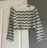 Altard State Cropped Chevron Sweater