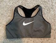 Nike  black and grey sports bra, women’s size extra large!