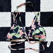 NWT Adore Me Tropical Bikini Top XS