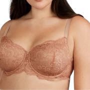 ThirdLove 24/7 Lace Balconette Bra Nude Tan Size 36G NWT