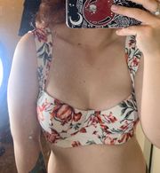 Floral Bikini Top