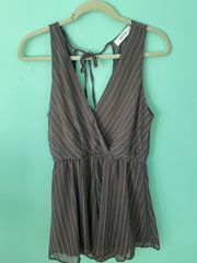 Striped Romper