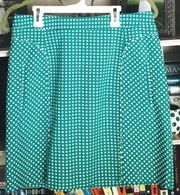 Polka Dot Print Skirt