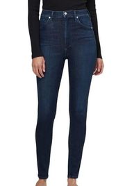 Citizens of Humanity Chrissy Long High Rise Skinny in De Nimes Size 32 NWT