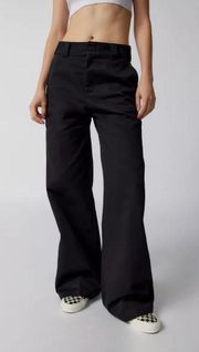 Wide Leg Workwear Pants