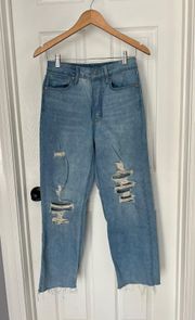 Highest Rise Straight Jeans