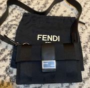 Fendi Baguette Flat Pouch Shoulder Bag