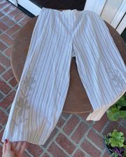 linen capri pants sz 16