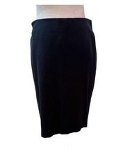 Philosophy Republic Clothing Navy Knit Business Wear Pencil Skirt Size 8