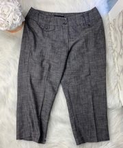 Gray Plaid Dress Pants