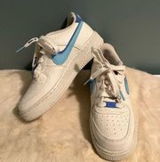 Nike  Air Force 1 LV8 Sail Blue Medium Blue Sneakers