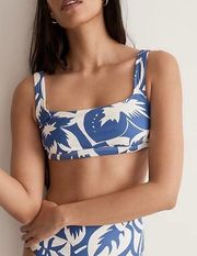 Madewell Second Wave Balconette Bikini Set in Tropicale Floral NWT L/XL