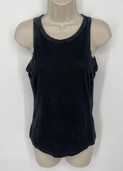 Cotton Citizen NEW Women's Standard Tank Top Lightweight SZ S Jet Black