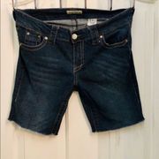 Juniors Paris Blues cut off shorts