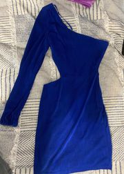 One Shoulder Homecoming Dress