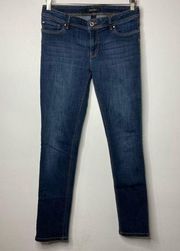 White House Black Market slim leg Jeans size 4R