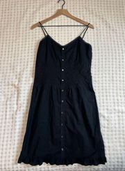 Ralph Ralph Lauren vintage cotton black dress