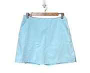 Womens Pool Blue Adidas Stretch Skort Size 8