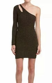 BCBGeneration one shoulder bodycon dress XS/S