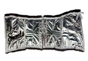 Mystery House Kiss Me Candy Girl Costume Size Large Sexy Silver Halloween