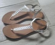 Material Girl T-Strap Sandals