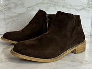 Seven7 ladies Cisco kid ankle boots in brown size 9