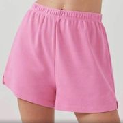 NWT Outdoor Voices Bubblegum Rugby Short 3”