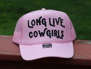 long live cowgirls country western trucker hat