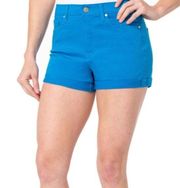 CELEBRITY Pink Jeans bright blue cuffed Shorts 7