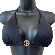 Victoria's Secret Black Padded Bikini Top